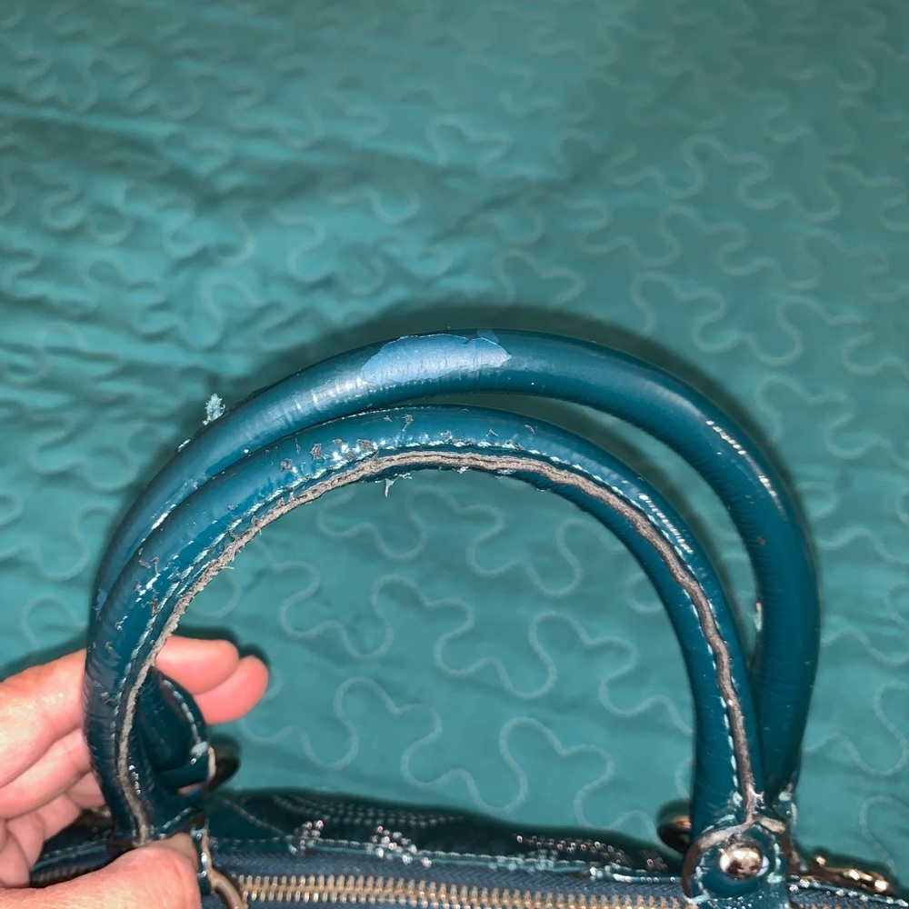 Coach -Teal Bag - Picture 6 of 16